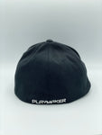Playmaker Fitted Hat Black With Embossed Playmaker Logo